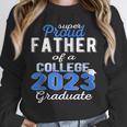 Proud Father Of 2023 College Graduate Family 23 Graduation Unisex Sweatshirt