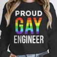 Proud Gay Engineer LGBTQ Rainbow Engineering Graduation Unisex Sweatshirt
