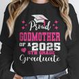 Proud Godmother Of 5th Grade Graduate 2025 Family Graduation Unisex Sweatshirt