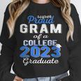 Proud Gram Of 2023 College Graduate Family 23 Graduation Unisex Sweatshirt