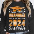 Proud Grandma Of A Class Of 2024 Matching Family Graduation Unisex Sweatshirt