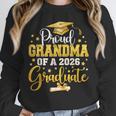 Proud Grandma Of A Class Of 2026 Graduate Senior Graduation Unisex Sweatshirt