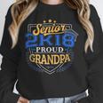 Proud Grandpa Of 2018 Senior Shirt Graduation Grad 2K18 Unisex Sweatshirt