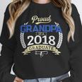 Proud Grandpa Of 2018 Senior Shirt Graduation Grad Unisex Sweatshirt