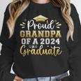 Proud Grandpa Of a 2024 Graduate Senior Graduation Men Unisex Sweatshirt