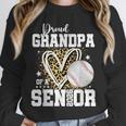 Proud Grandpa Of A 2026 Senior Baseball Graduation Leopard Unisex Sweatshirt