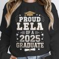 Proud Lela Of A Class Of 2025 Graduate Senior Graduation Unisex Sweatshirt