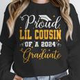 Proud Lil Cousin Of A Class 2024 Graduate Senior Graduation Unisex Sweatshirt