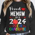 Proud MEMAW Of 2024 Pre-K Graduation Graduate Senior 2024 Unisex Sweatshirt