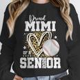 Proud Mimi Of A 2026 Senior Baseball Graduation Leopard Unisex Sweatshirt