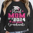 Proud Mom Of 2024 5th Grade Graduate Mother Graduation Unisex Sweatshirt