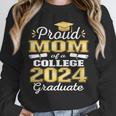 Proud Mom Of 2024 College Graduate Family 24 Graduation Unisex Sweatshirt