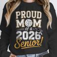 Proud Mom Of a 2026 Senior Volleyball Graduation Unisex Sweatshirt