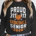 Proud Mom Of Basketball Senior 2026 Graduation Unisex Sweatshirt