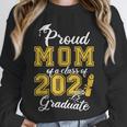 Proud Mom Of a Class Of 2021 Graduate Graduation Senior 2021 Unisex Sweatshirt