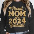 Proud Mom Of a Class Of 2024 Graduate Senior Graduation Unisex Sweatshirt