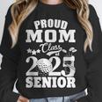 Proud Mom Class Of 2025 Graduation Senior Golf Player Mom Unisex Sweatshirt