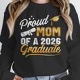 Proud Mom Of A Class Of 2026 Graduate Senior 2026 Graduation Unisex Sweatshirt