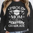Proud Mom Of PhD Graduate Doctorate Graduation Unisex Sweatshirt