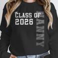 Proud Nanny Of A 2026 Graduate Grad Senior Graduation Unisex Sweatshirt