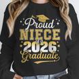 Proud Niece Of a Class Of 2026 Graduate Senior Graduation Unisex Sweatshirt