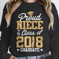Proud Niece Graduation Shirts For Family 2018 Unisex Sweatshirt