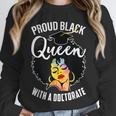 Proud Queen PhD Doctorate Degree Graduation Woman Girl Unisex Sweatshirt