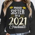 Proud Sister Of A 2021 Graduate Graduation Clothes MBA PhD Unisex Sweatshirt