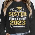 Proud Sister Of 2023 College Graduate Family 23 Graduation Unisex Sweatshirt