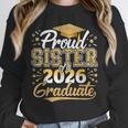 Proud Sister Of 2026 Graduate College Graduation Hat Party Unisex Sweatshirt