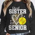 Proud Sister Of A 2026 Senior Softball Graduation Leopard Unisex Sweatshirt