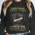 Proud Step Dad The Class Of 2019 Graduate Graduation Shirt Unisex Sweatshirt