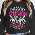 Proud Step Mom Of 2019 Graduate Class 2019 Tshirt Graduation Unisex Sweatshirt
