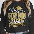 Proud Step Mom Of A Class Of 2025 Graduate Senior Graduation Unisex Sweatshirt