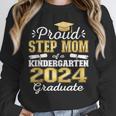Proud Step Mom Of Kindergarten Graduate 2024 Graduation Step Unisex Sweatshirt