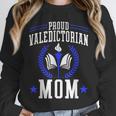 Proud Valedictorian Mom Graduation Grad Mom Class Of 2025 Unisex Sweatshirt