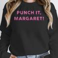 Punch It Margaret Vintage Retro 1980's Nostalgia Unisex Sweatshirt