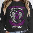 Purple In Memory Of Great Uncle Pancreatic Cancer Awareness Unisex Sweatshirt Purple In Memory Of Great Uncle Pancreatic Cancer Awareness Unisex Sweatshirt