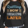 Quilting Now Minimal Socializing Introvert Vintage Unisex Sweatshirt Quilting Now Minimal Socializing Introvert Vintage Unisex Sweatshirt