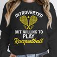 Racquetball Player Introvert Racquetball Unisex Sweatshirt Racquetball Player Introvert Racquetball Unisex Sweatshirt