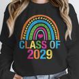 Rainbow Senior 2029 Shirt Class Of 2029 Cute Graduation Unisex Sweatshirt