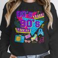 Retro 1980s 80's Baby 1990s 90's Made Me Nostalgia Birthday Unisex Sweatshirt