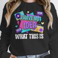 Retro 80s Style 90s Pop Fashion Nostalgia Eighties Music Unisex Sweatshirt Retro 80s Style 90s Pop Fashion Nostalgia Eighties Music Unisex Sweatshirt