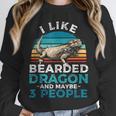 Retro Bearded Dragon Introvert For Lizard Lovers Unisex Sweatshirt Retro Bearded Dragon Introvert For Lizard Lovers Unisex Sweatshirt