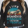 Retro Bearded Dragon Introvert For Lizard Lovers Unisex Sweatshirt Retro Bearded Dragon Introvert For Lizard Lovers Unisex Sweatshirt