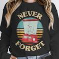 Retro Gaming Never Forget Nostalgia Vintage Unisex Sweatshirt