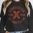 Retro Gen X 1965-1980 Sarcastic Nostalgia Graphic Unisex Sweatshirt Retro Gen X 1965-1980 Sarcastic Nostalgia Graphic Unisex Sweatshirt