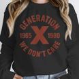 Retro Gen X 1965-1980 Sarcastic Nostalgia Graphic Unisex Sweatshirt Retro Gen X 1965-1980 Sarcastic Nostalgia Graphic Unisex Sweatshirt