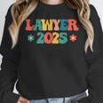 Retro Lawyer 2025 Attorney School Graduation Student Lawyer Unisex Sweatshirt