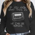 Retro Pager 90s Nostalgia Unisex Sweatshirt Retro Pager 90s Nostalgia Unisex Sweatshirt